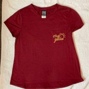 Stay golden tee shirt